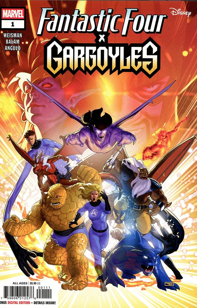 Fantastic Four/Gargoyles #1