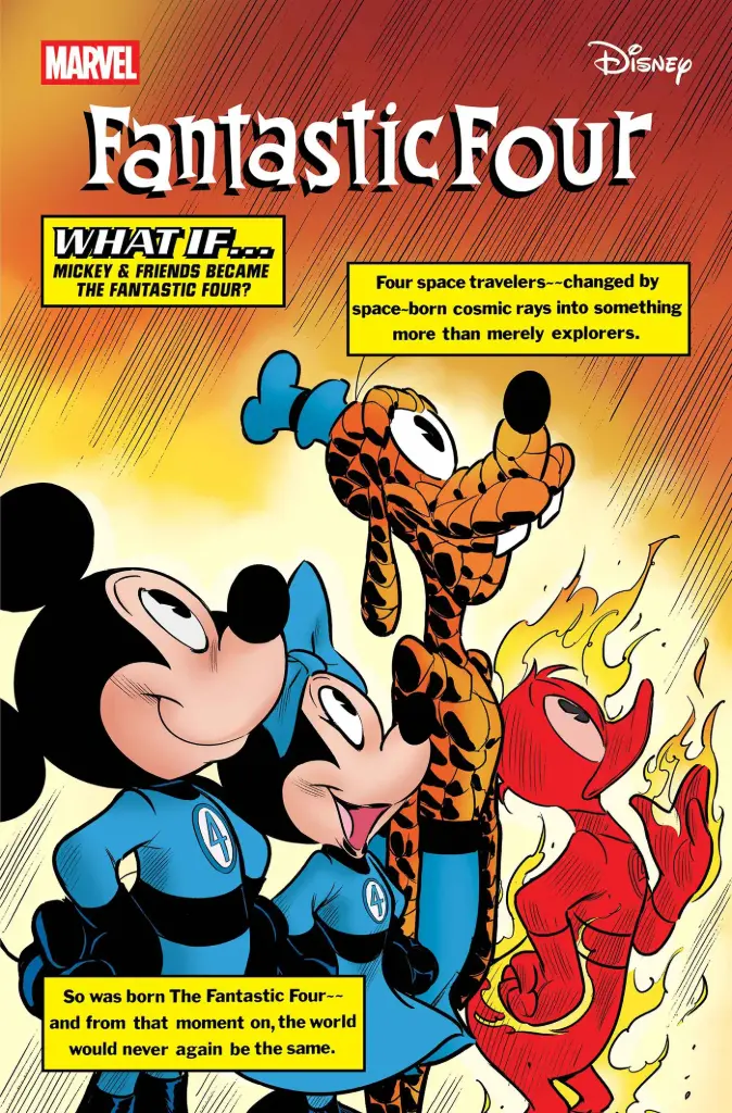 Fantastic Four #6 (Ivan Bigarella Disney What If Fantastic Four Homage Variant)