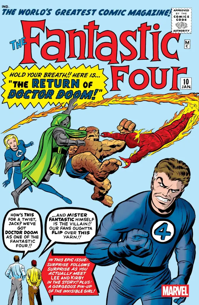 Fantastic Four #10 (Facsimile Edition Foil Variant)