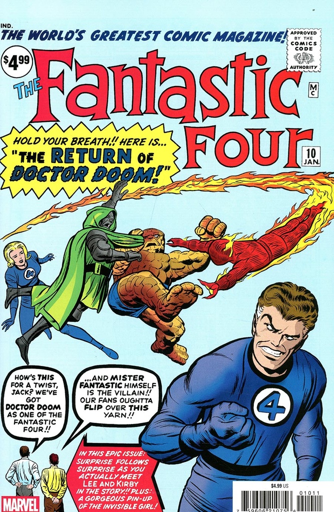 Fantastic Four #10 (Facsimile Edition)