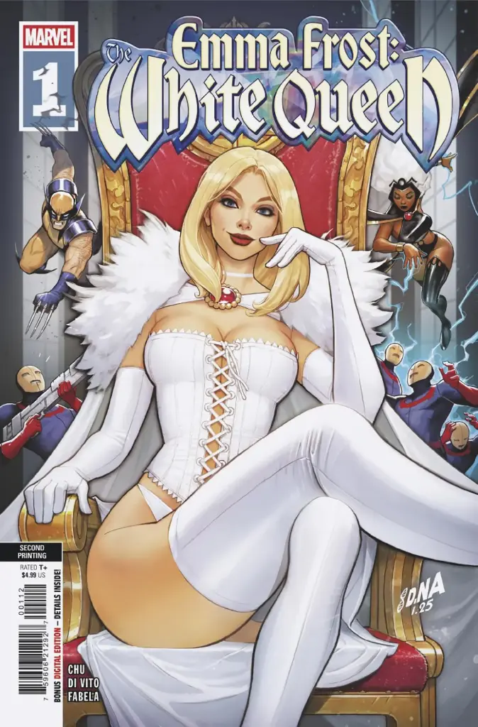 Emma Frost: The White Queen #1 of 5 (2nd Printing David Nakayama Variant)