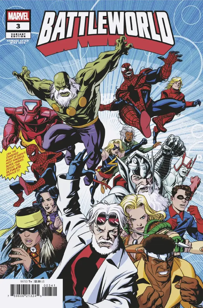Battleworld #3 (Mike McKone Homage Variant)
