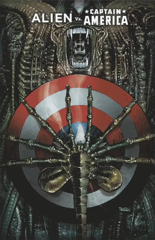 Alien vs. Captain America #1 (Dan Panosian Foil Variant)