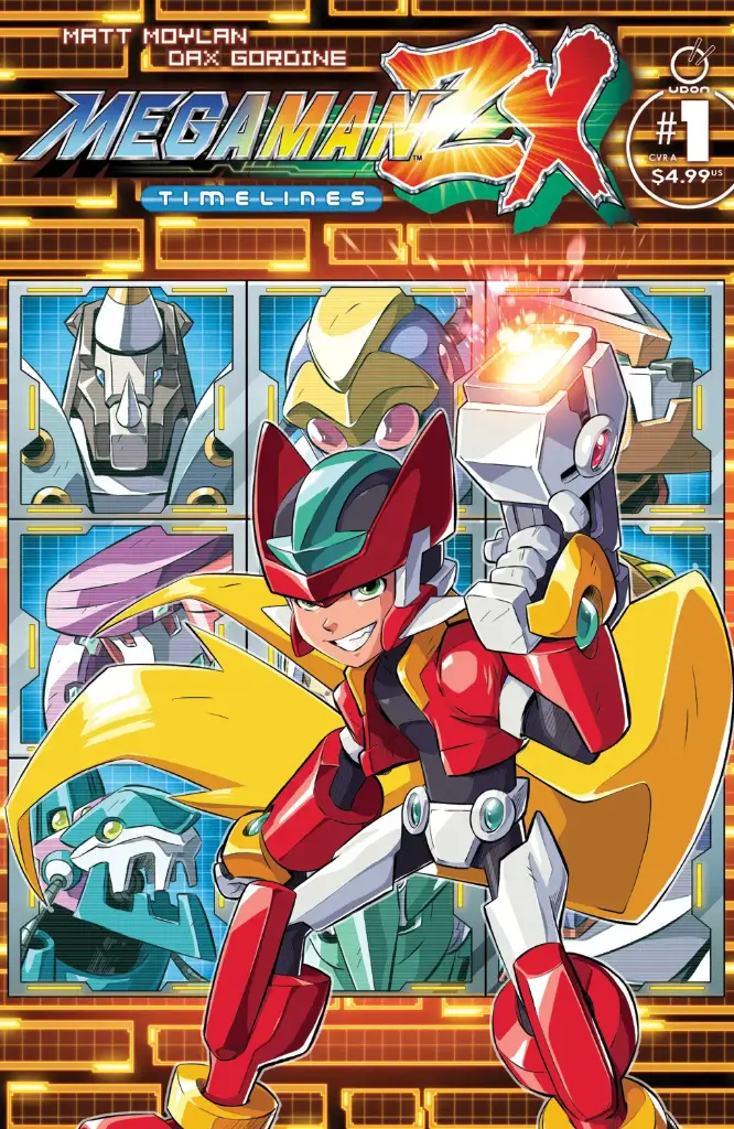 Mega Man ZX: Timelines #1 (Cover A Dax Gordine)