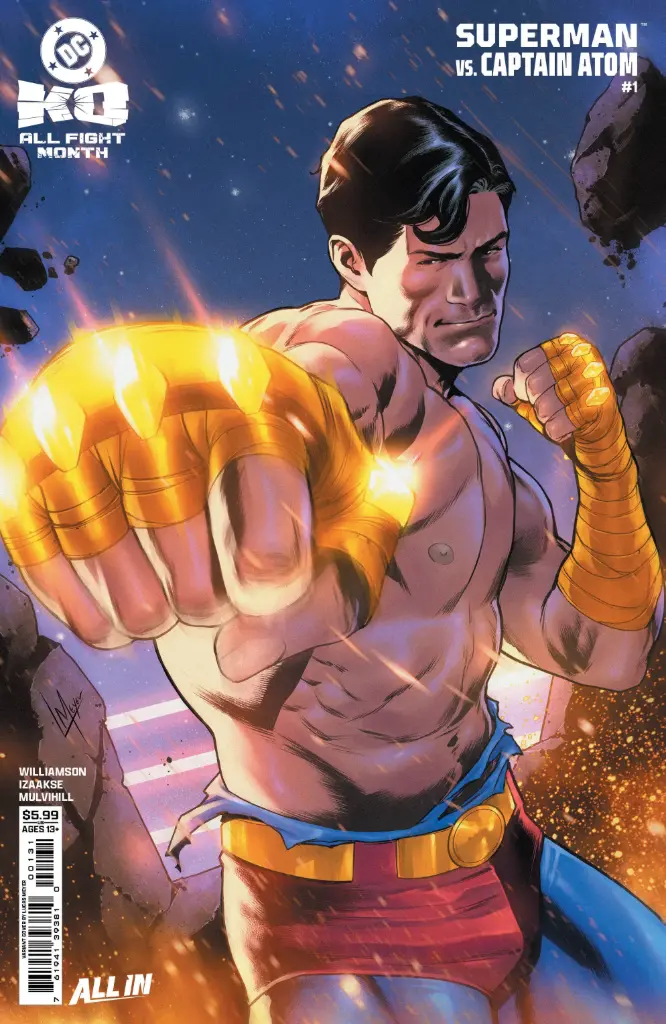 DC K.O: Superman vs. Captain Atom #1 (Cover C Lucas Meyer Card Stock Variant)