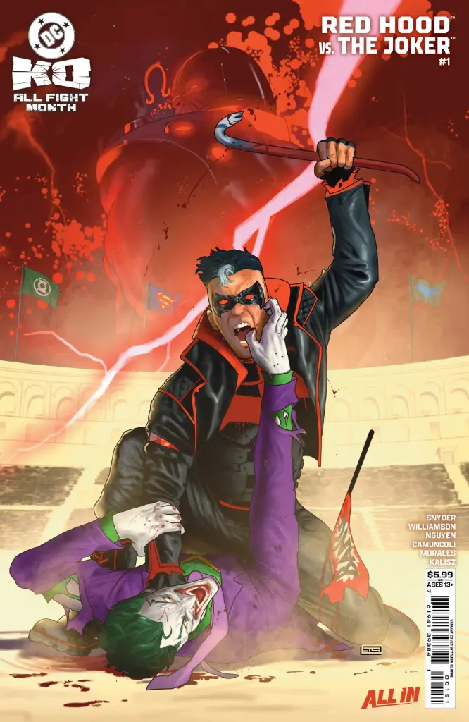 DC K.O: Red Hood vs. The Joker #1 (Cover E Taurin Clarke Card Stock Variant)