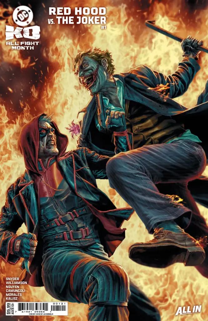DC K.O: Red Hood vs. The Joker #1 (Cover C Lee Bermejo Card Stock Variant)