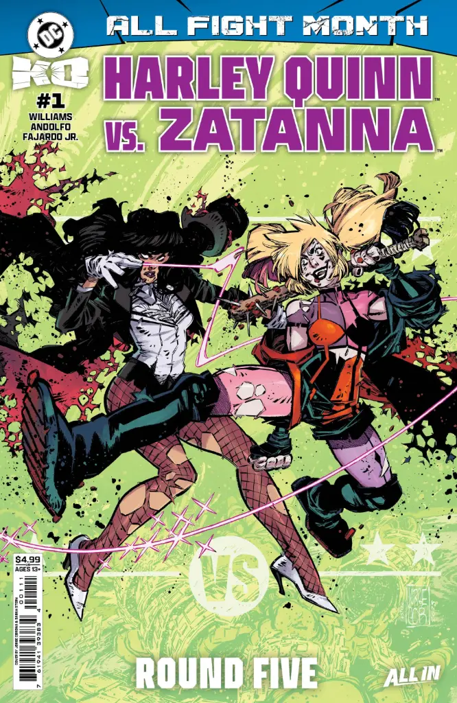 DC K.O: Harley Quinn vs. Zatanna #1 (Cover A Jorge Corona)