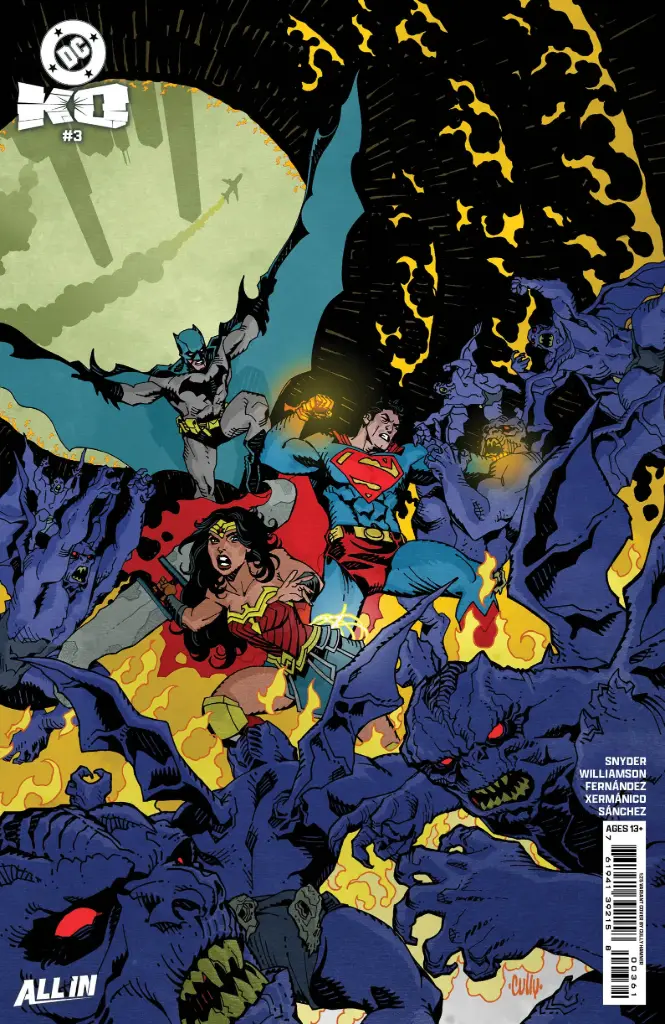 DC K.O. #3 of 5 (1:25 Cully Hamner Card Stock Variant)