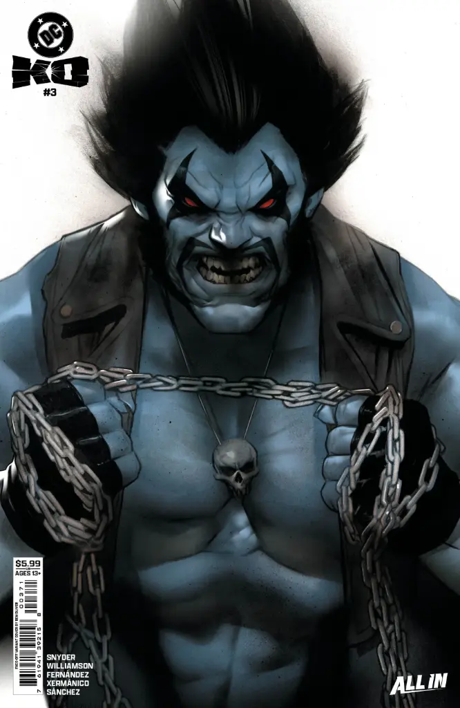 DC K.O. #3 of 5 (Cover H Ben Oliver Face-Off Card Stock Variant)