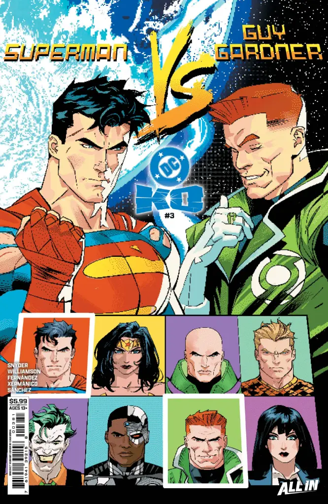 DC K.O. #3 of 5 (Cover G Dan Mora Bracket Card Stock Variant)