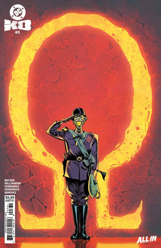 DC K.O. #3 of 5 (Cover C Mike Del Mundo Card Stock Variant)