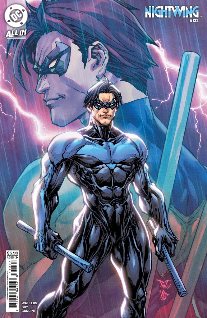Nightwing #132 (Cover C Paolo Pantelena Card Stock Variant)