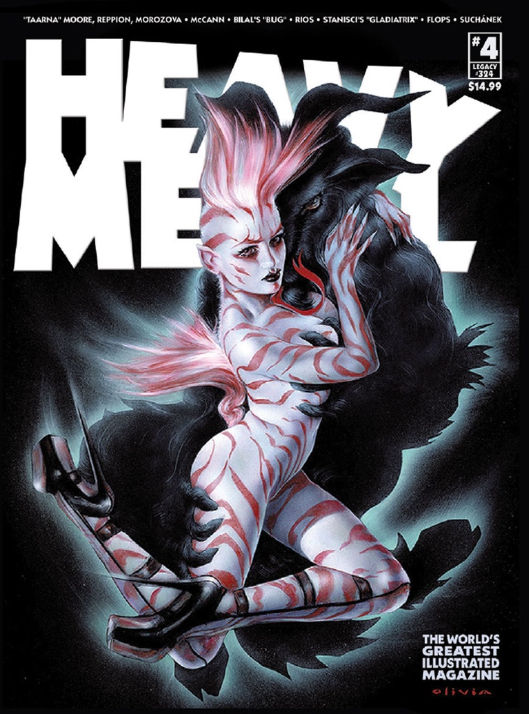 Heavy Metal Magazine #4 (Cover A Olivia De Berardinis)