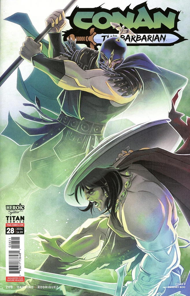 Conan the Barbarian #28 (Cover B Sweeney Boo)