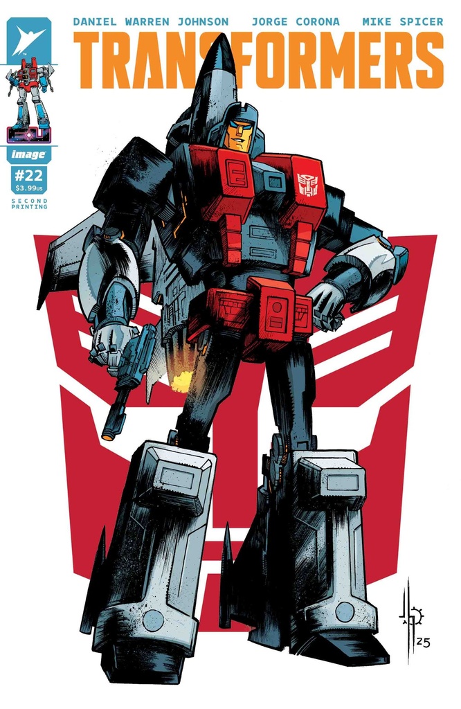Transformers #22 (2nd Printing Cover B Jason Howard Autobot Variant)