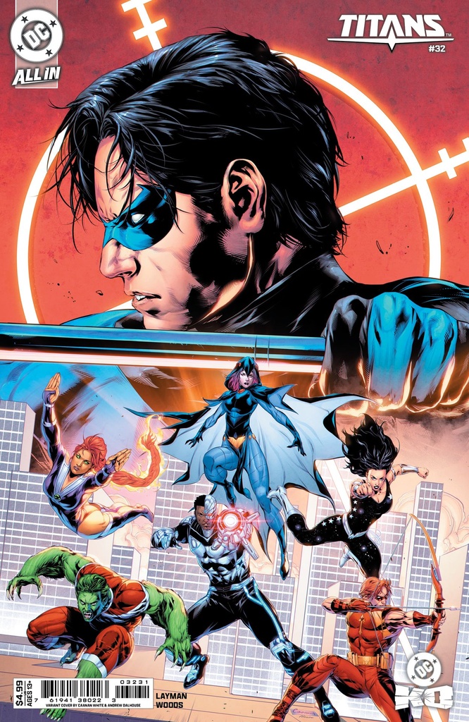 Titans #32 (Cover C Caanan White Card Stock Variant)
