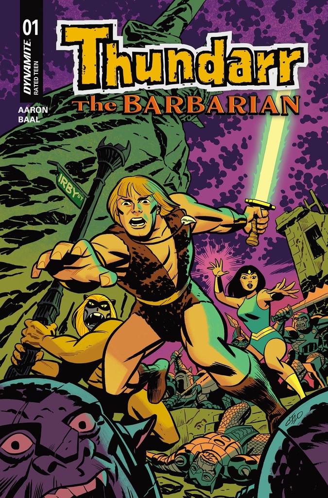 Thundarr the Barbarian #1 (Cover F Michael Cho Foil Variant)