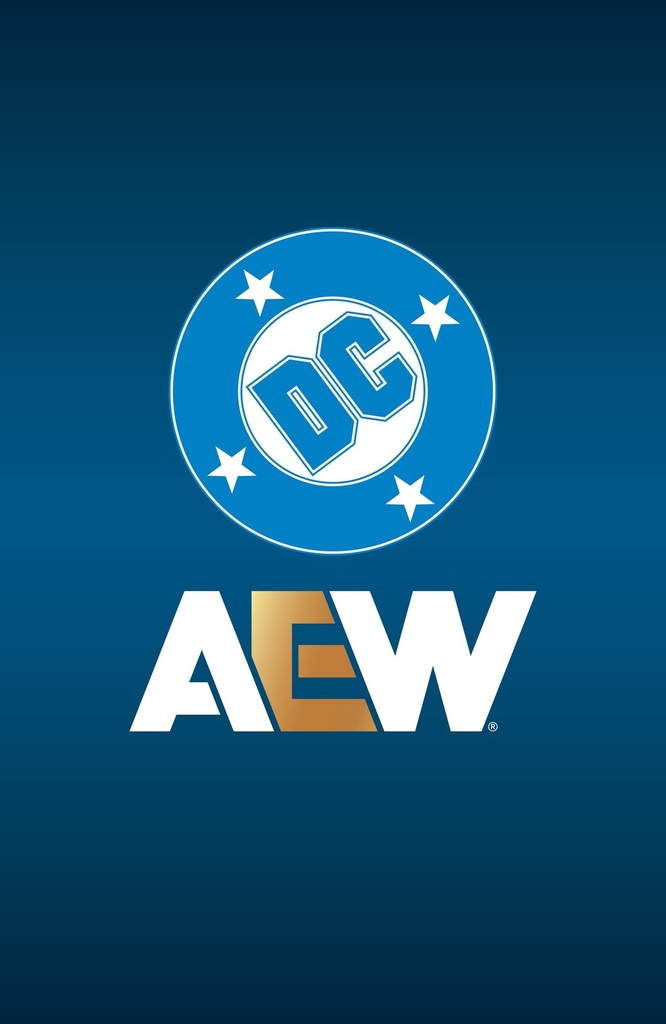 DC x AEW #1 of 2 (Cover D Logo Card Stock Cover)