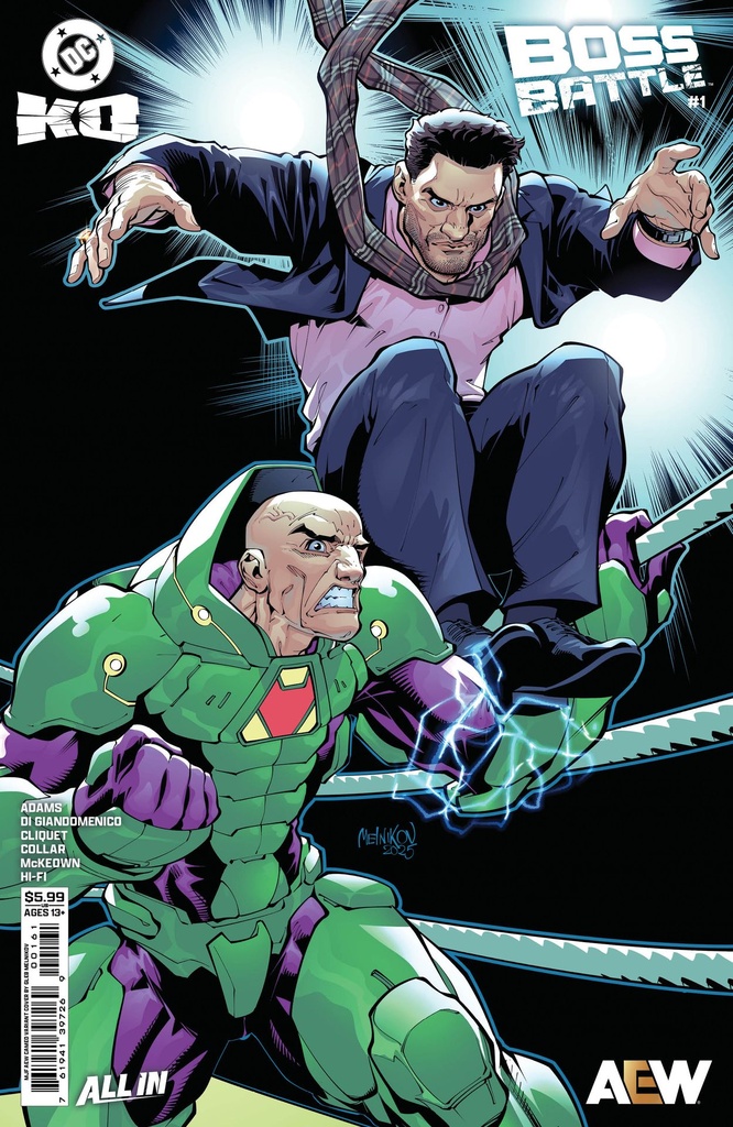 DC K.O: Boss Battle #1 (Cover F Gleb Melnikov AEW Cameo Card Stock Variant)