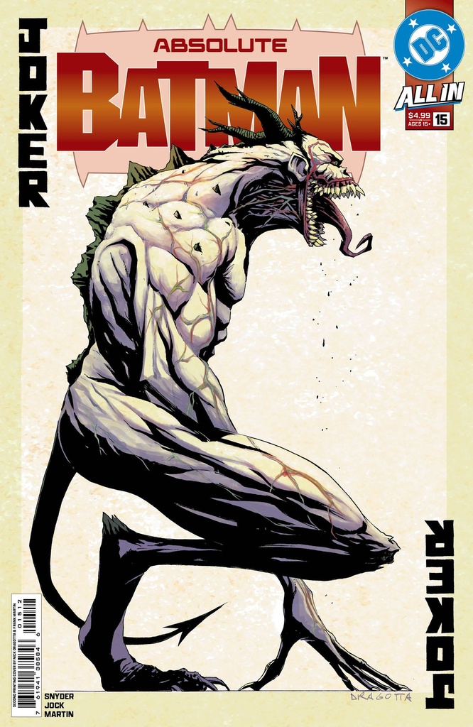 Absolute Batman #15 (2nd Printing Cover A Nick Dragotta)