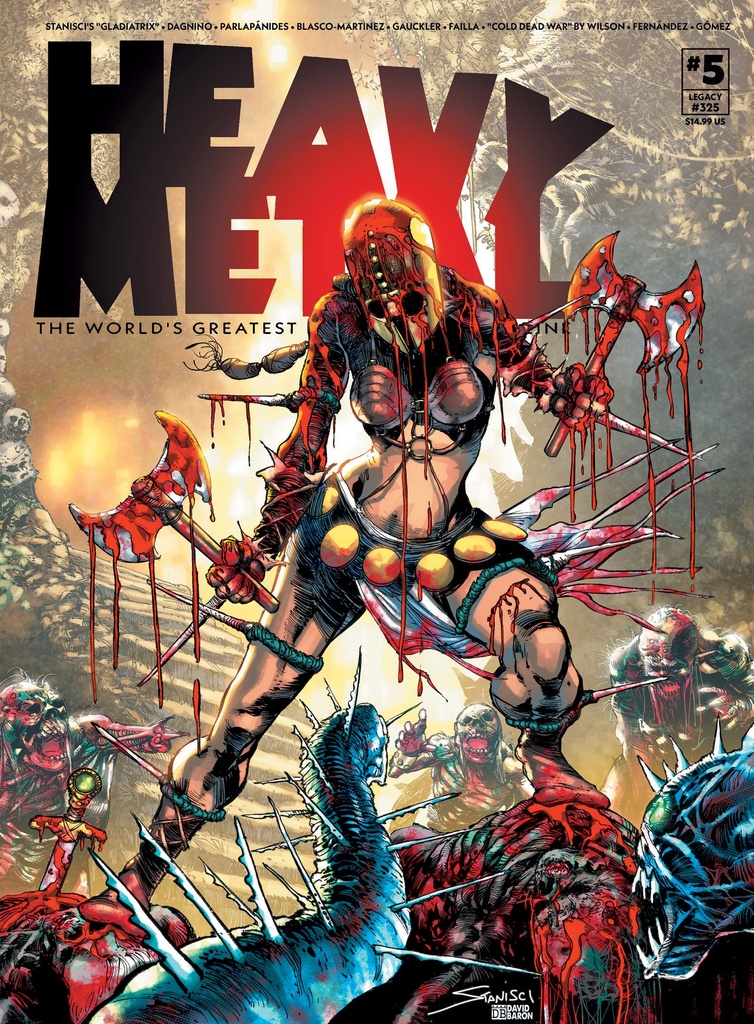 Heavy Metal Magazine #5 (Cover B John Stanisci)