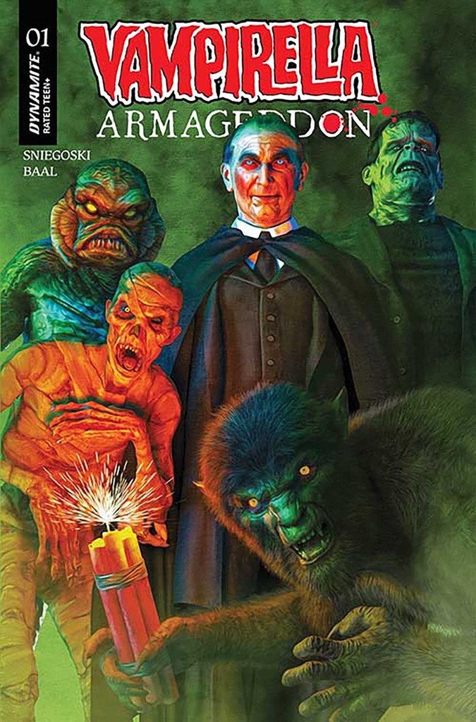 Vampirella: Armageddon #1 (Cover H Mark Spears Monsters Foil Variant)