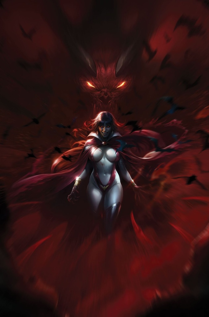 Vampirella: Armageddon #6 (Cover E Francesco Mattina Virgin Metal Premium Variant)