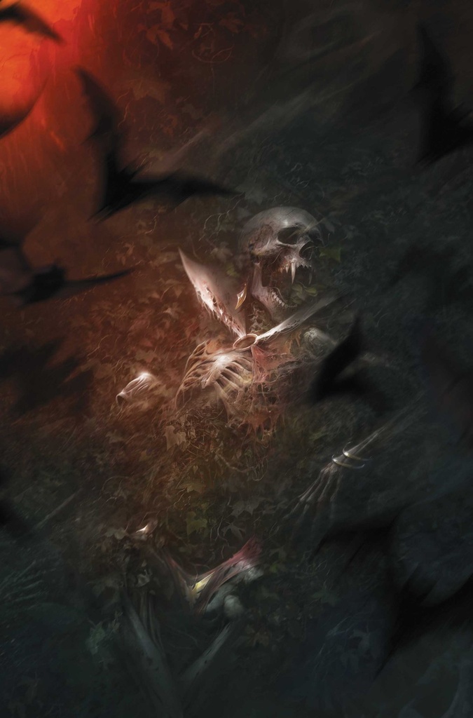 Vampirella: Armageddon #9 (Cover E Francesco Mattina Virgin Metal Premium Variant)