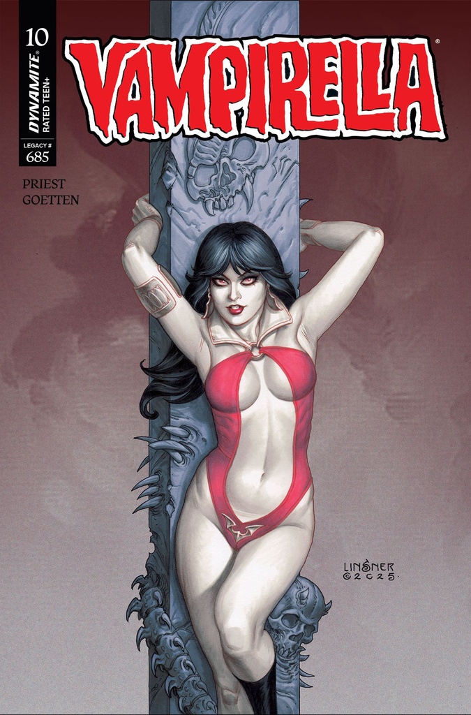 Vampirella #10 (Cover C Joseph Michael Linsner)