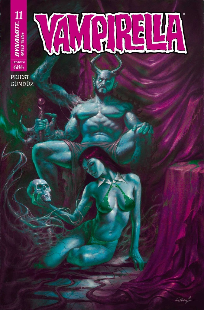 Vampirella #11 (Cover M Lucio Parrillo Ultraviolet Variant)