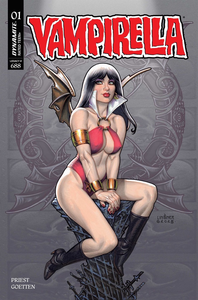 Vampirella #1 (Cover C Joseph Michael Linsner)