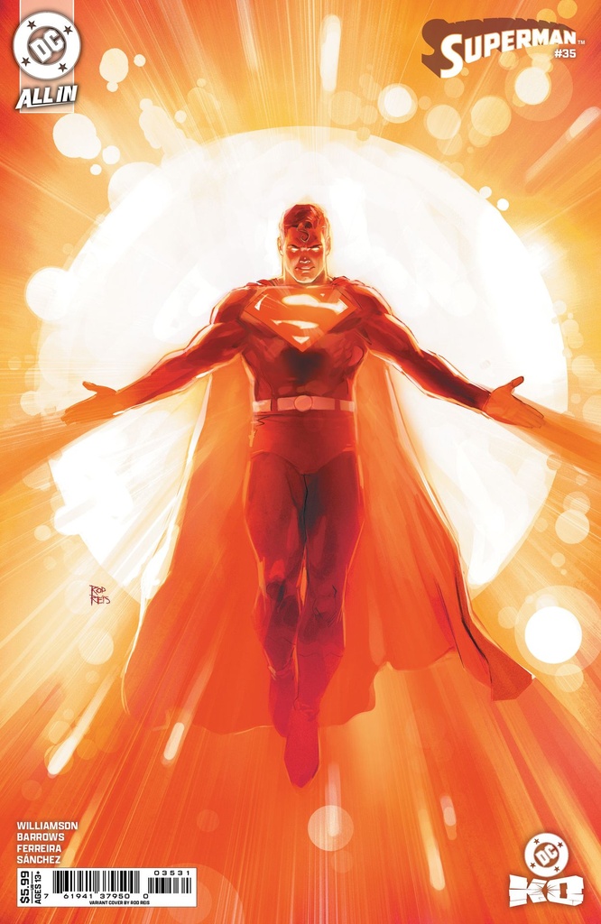 Superman #35 (Cover C Rod Reis Card Stock Variant)