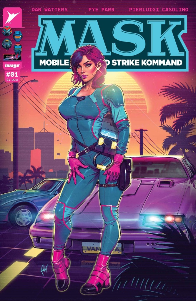 M.A.S.K. #1 (Cover C Cedric Poulat)