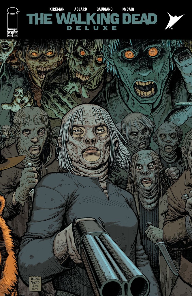 The Walking Dead: Deluxe #132 (Cover D Arthur Adams & Dave McCaig)