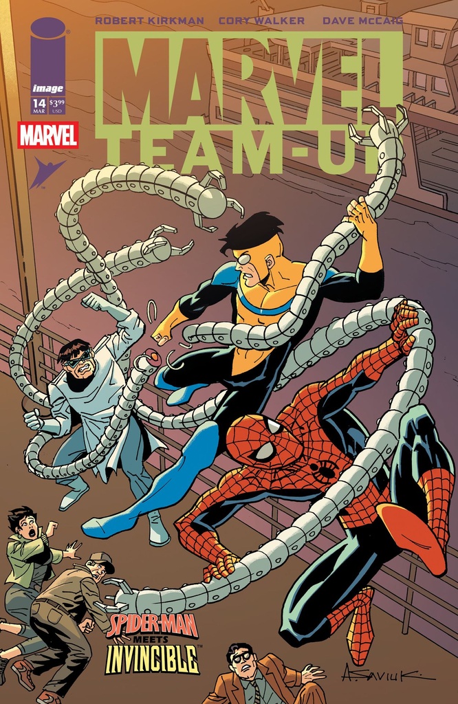 Marvel Team-Up #14 (Facsimile Edition Cover F Alex Saviuk & Dave McCaig)