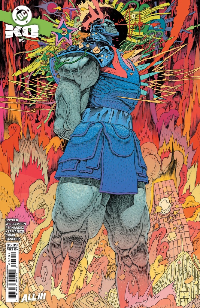 DC K.O. #5 of 5 (Cover E Ian Bertram Card Stock Variant)