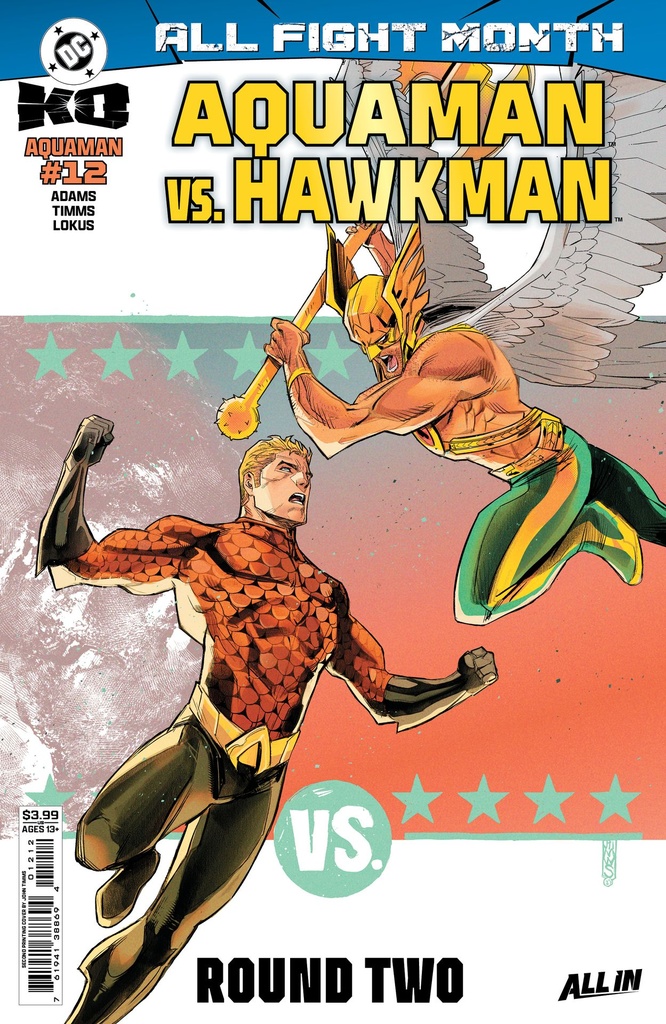 Aquaman #12 (2nd Printing John Timms Variant)
