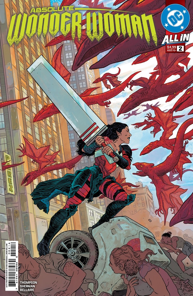 Absolute Wonder Woman #2 (6th Printing Hayden Sherman Variant)
