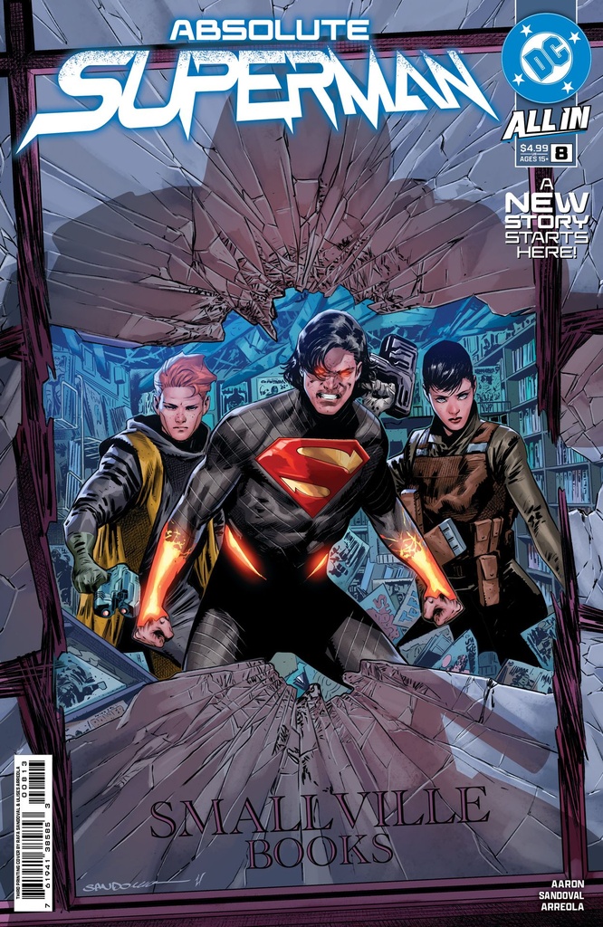 Absolute Superman #8 (3rd Printing Rafa Sandoval Variant)