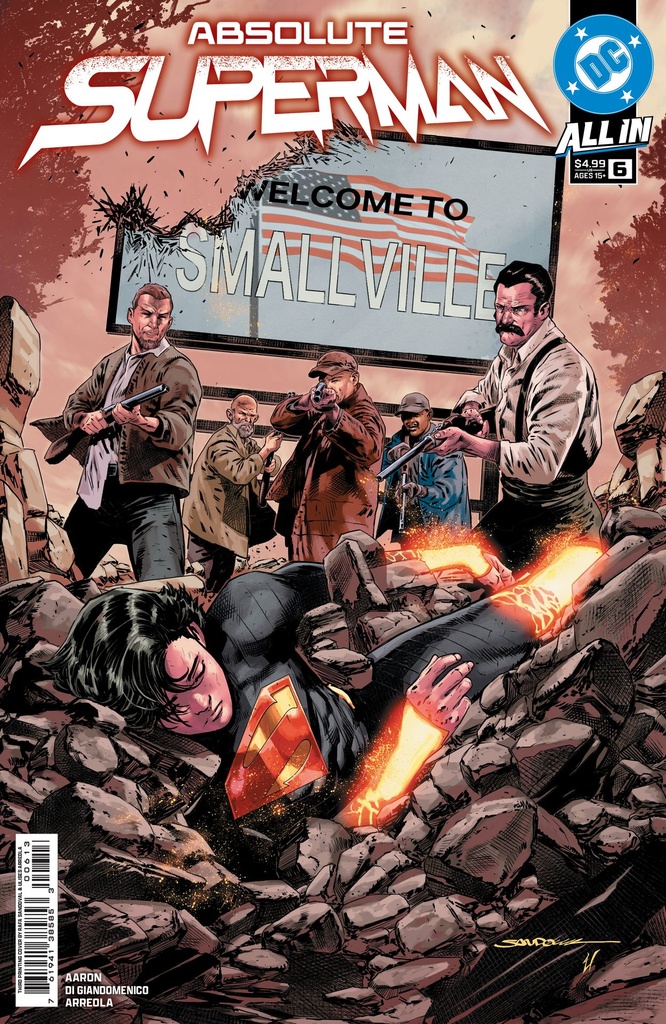 Absolute Superman #6 (3rd Printing Rafa Sandoval Variant)