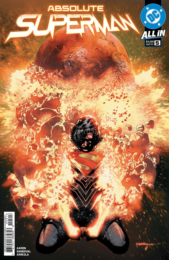 Absolute Superman #5 (3rd Printing Rafa Sandoval Variant)