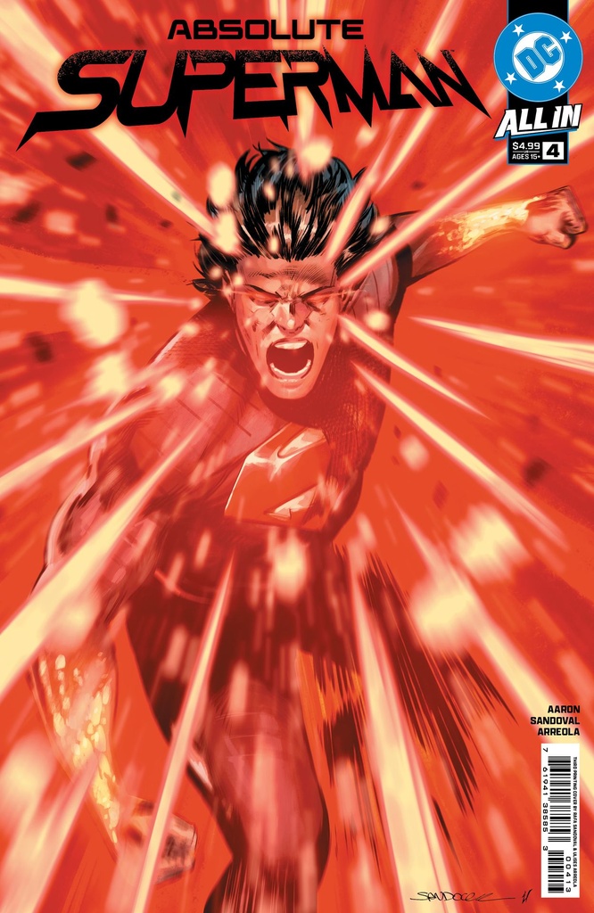 Absolute Superman #4 (3rd Printing Rafa Sandoval Variant)