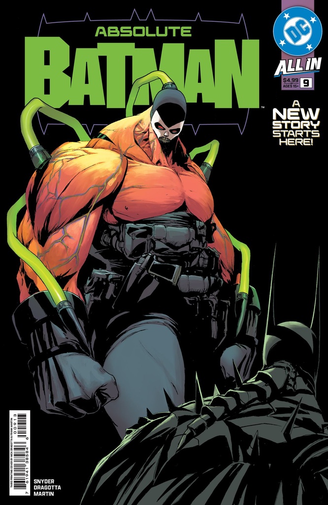 Absolute Batman #9 (3rd Printing Nick Dragotta Variant)