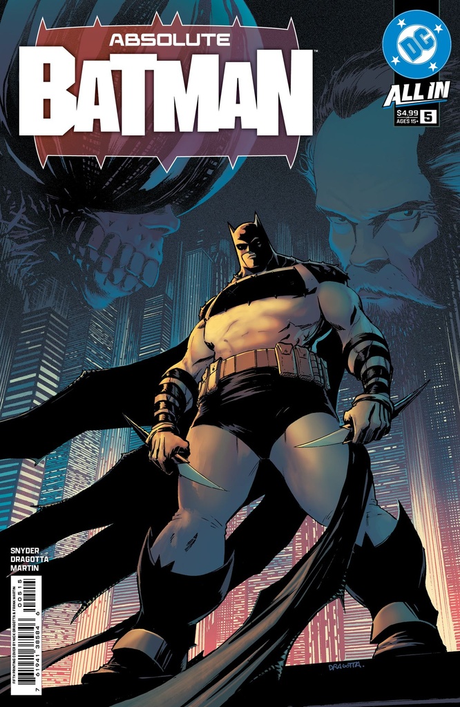 Absolute Batman #5 (5th Printing Nick Dragotta Variant)