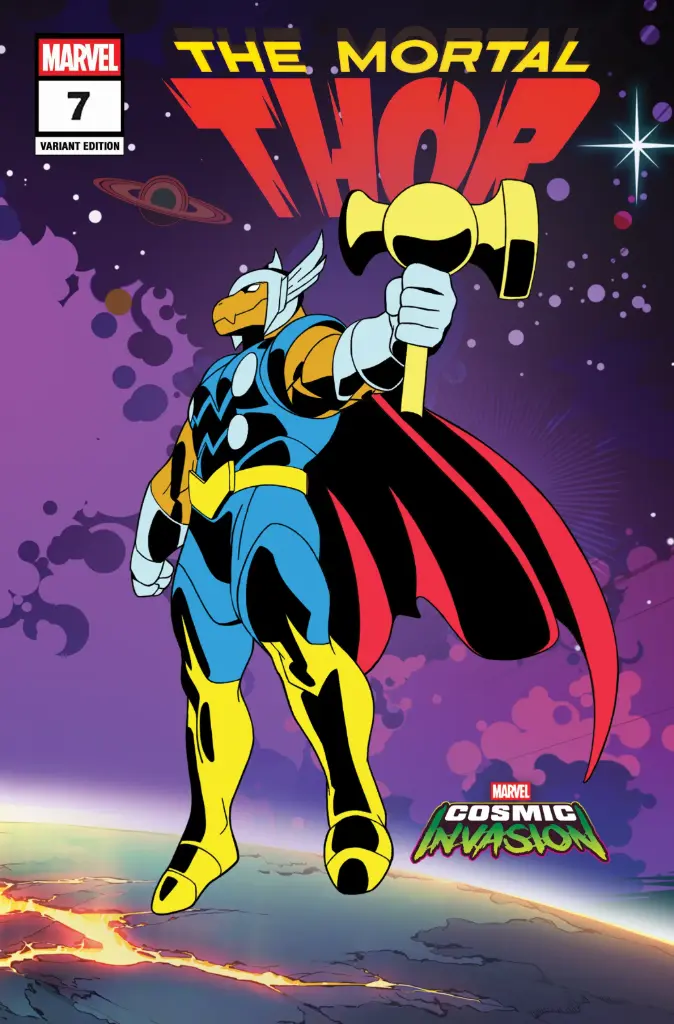 Mortal Thor #7 (Marvel Cosmic Invasion Variant)