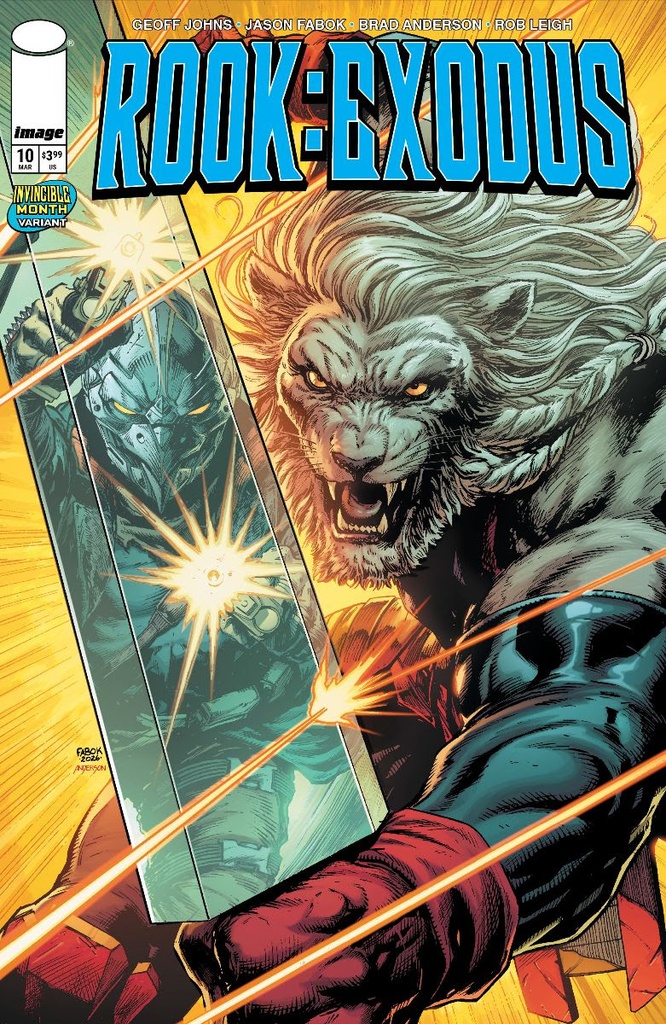 Rook: Exodus #10 (Cover E Jason Fabok & Brad Anderson Invincible Team-Up Variant)