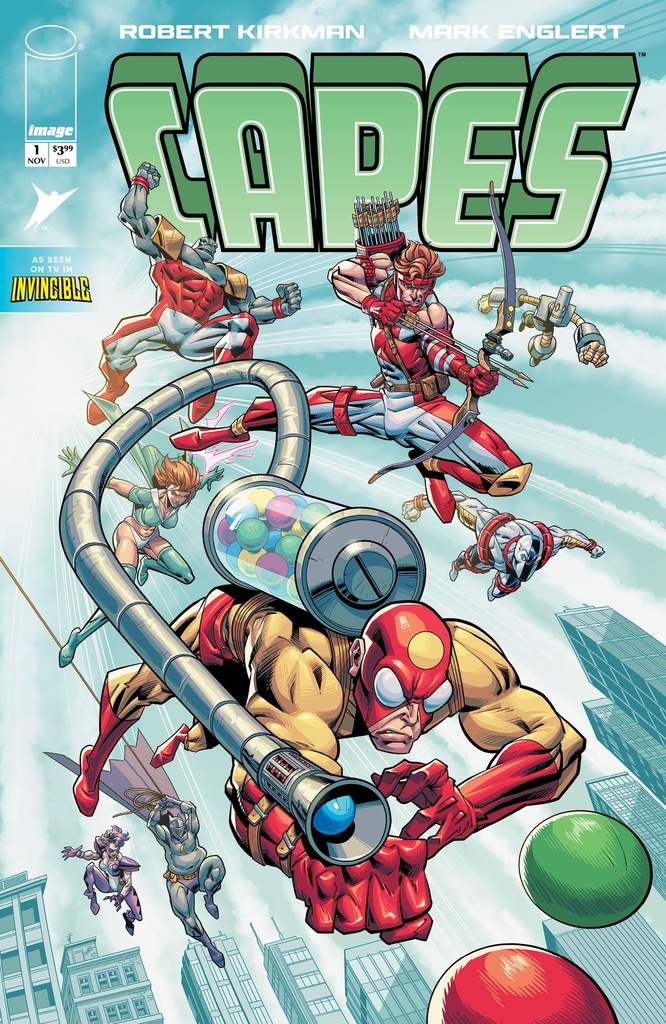 Invincible Universe: Capes #1 (Cover G Mark Englert Youngblood Team-Up Variant)