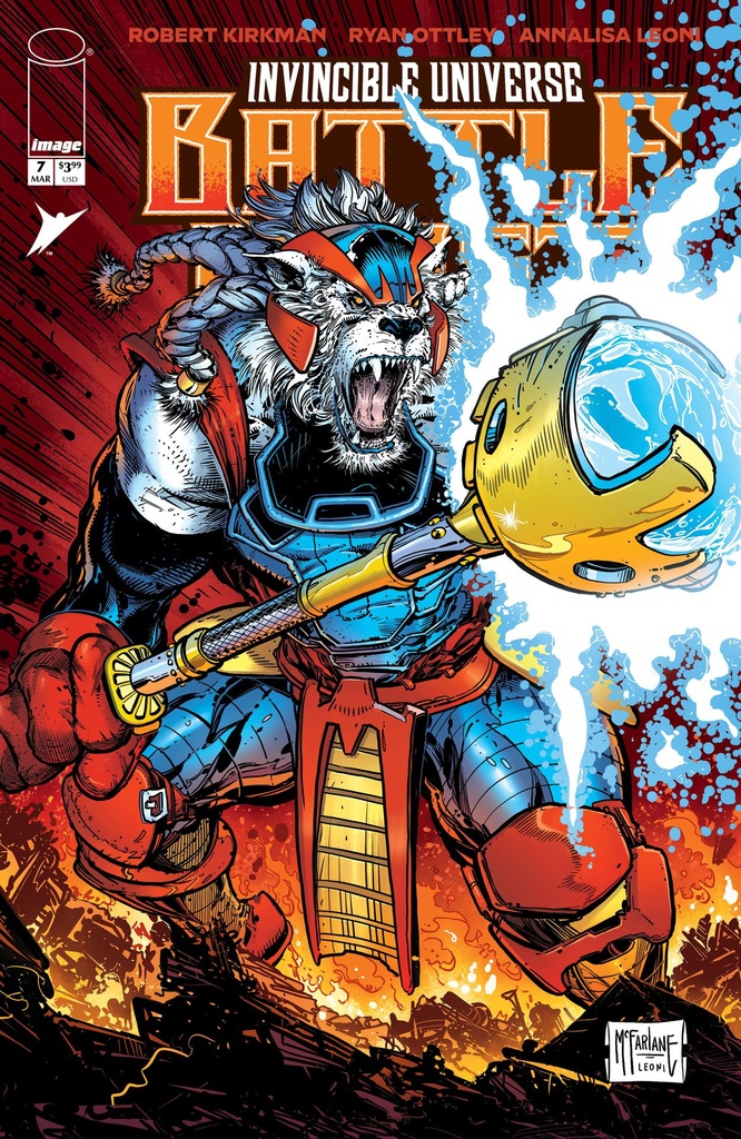 Invincible Universe: Battle Beast #7 (Cover B Todd McFarlane & Annalisa Leoni)