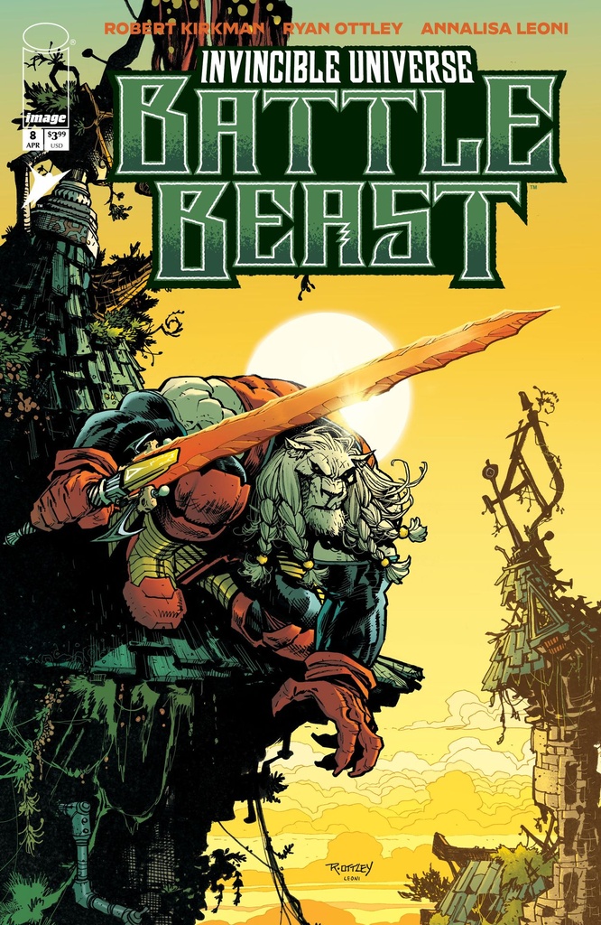 Invincible Universe: Battle Beast #8 (Cover A Ryan Ottley & Annalisa Leoni)